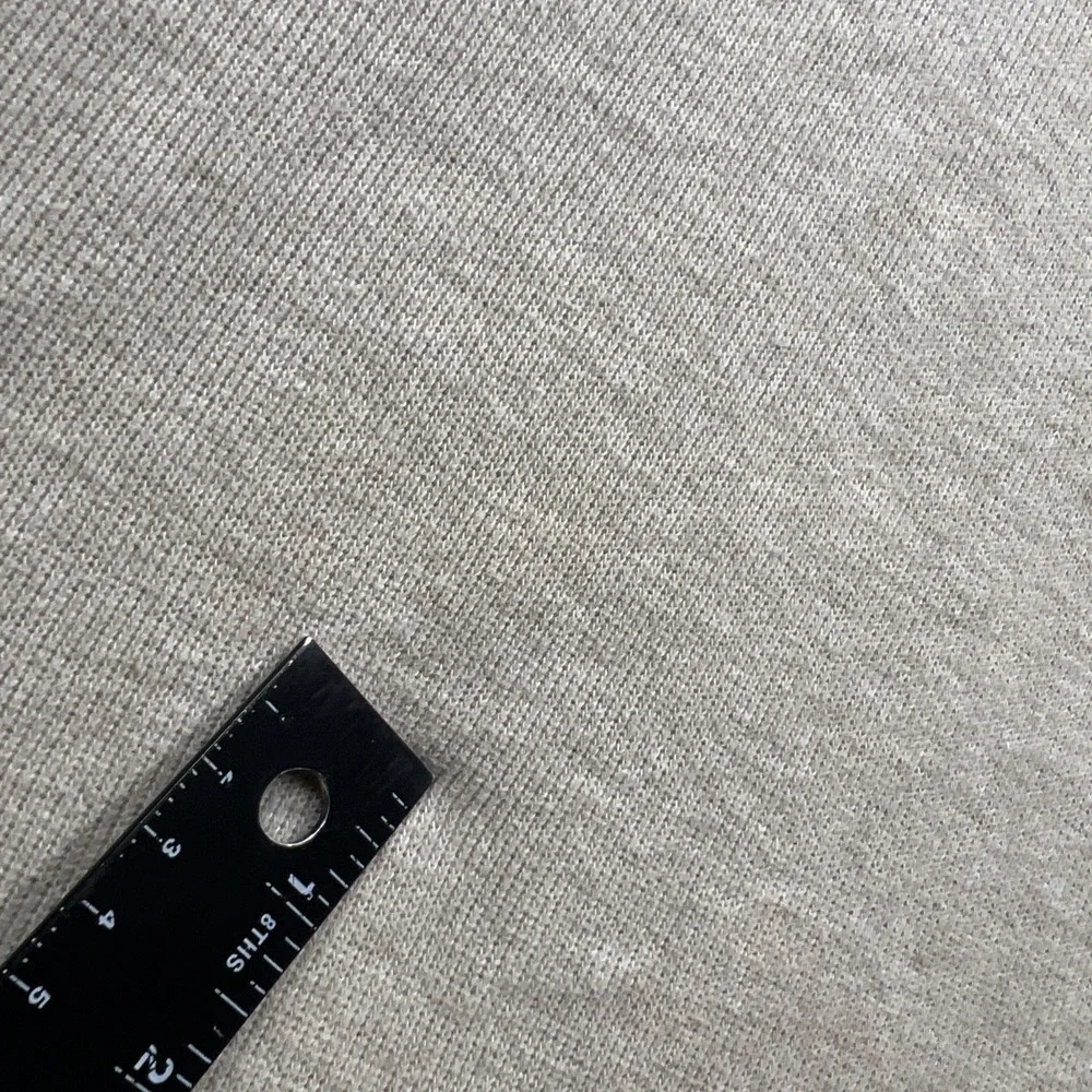 Polo Ralph Lauren Sweater‎ Mens 2XL Beige Quarter Zip Mock Neck Pullover Knit